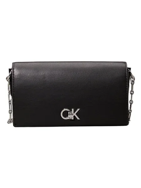 Kabelka s reťazou Calvin Klein čierna