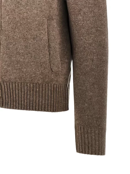 Cardigan The M de lână maro