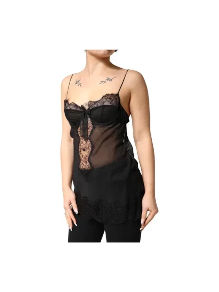 Top Dolce And Gabbana czarny