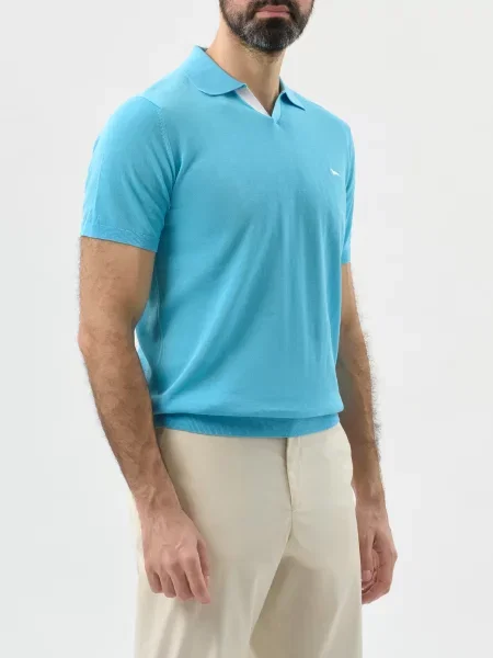 Поло Harmont&blaine голубое