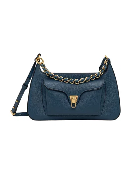 Torebka crossbody Coccinelle niebieska