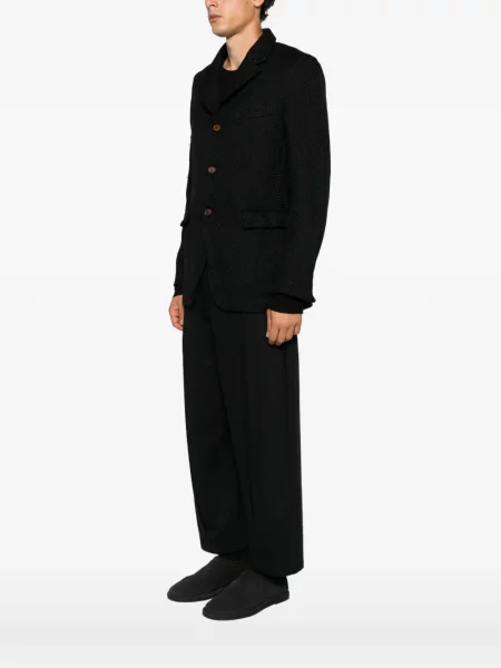 Ριγέ μπουφάν Comme Des Garçons Homme Plus μαύρο