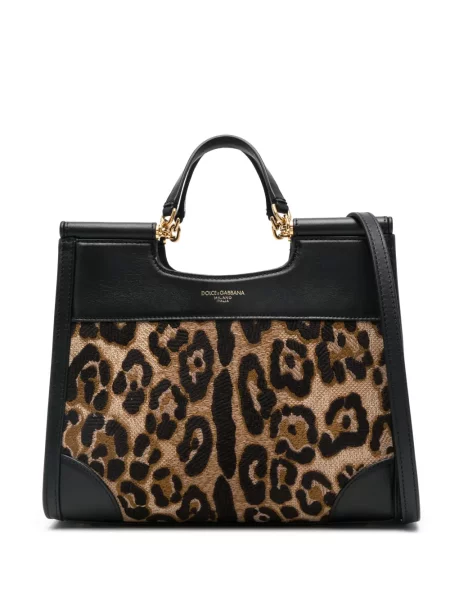Geantă Dolce & Gabbana Sicily negru