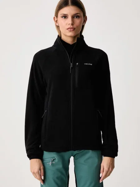 Viking bluza sportowa polarowa Billar czarna