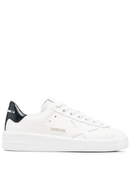 Sneakerși Golden Goose din piele alb