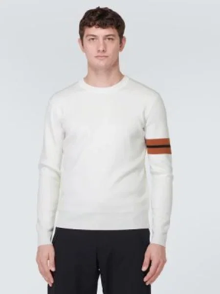 Volneni pulover Zegna bela