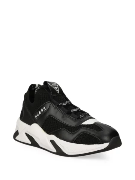 Sneakerși Guess cu imagine chunky negru
