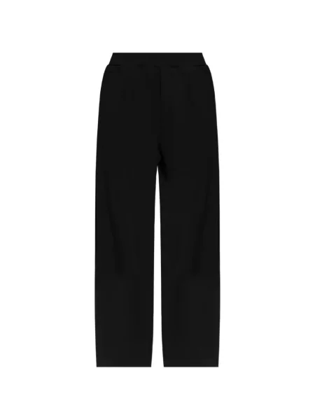 Pantaloni Dsquared2 alergare cu autograf negru