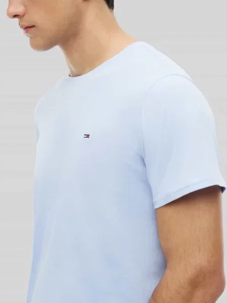 T-shirt o kroju regular fit z czystej bawełny Tommy Jeans