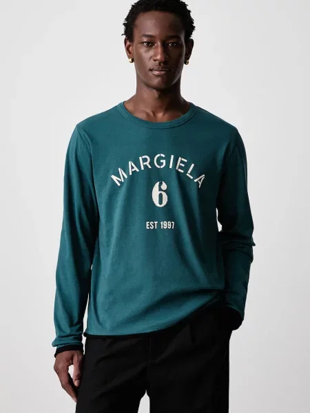 Maison Margiela tričko s dlouhým rukávem
