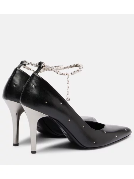 Pantofi cu toc Isabel Marant din piele negru