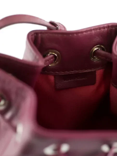 Geantă bucket La Rose violet
