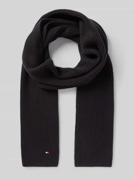 Szalik Tommy Hilfiger czarna