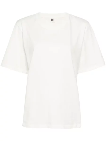 Tricou By Malene Birger alb