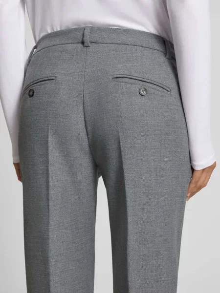 Spodnie materiałowe o skróconym kroju regular fit model ‘MARY’ Seductive