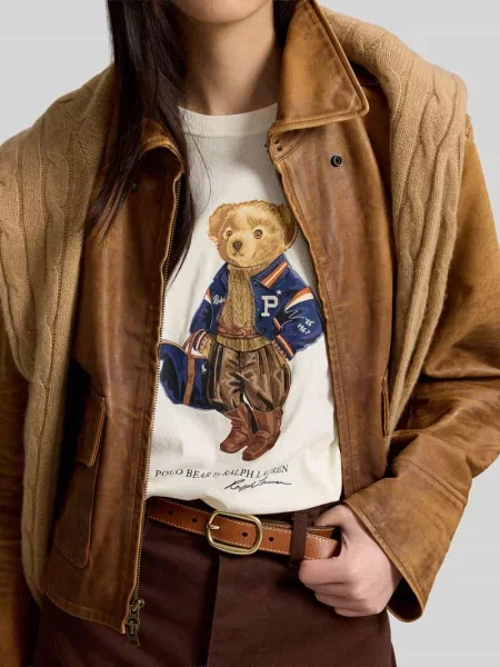 Koszulka polo Polo Ralph Lauren z nadrukiem biała