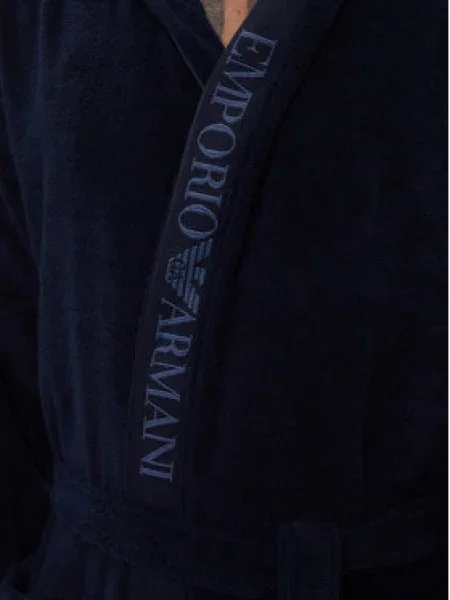 Emporio Armani Underwear Župan Tmavomodrá modrá