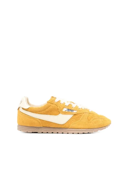 Sneakersy Autry żółte
