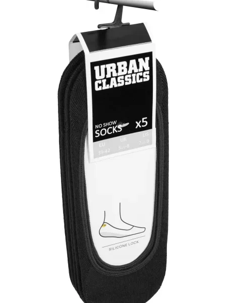 Urban Classics Șosete joase negru