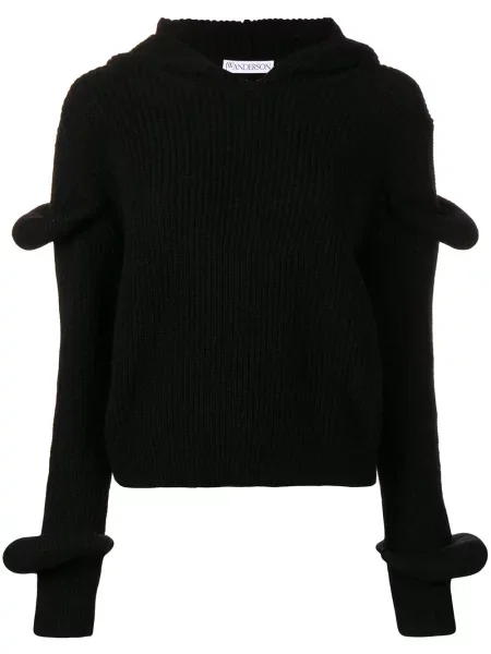 Pulover Jw Anderson cu glugă negru