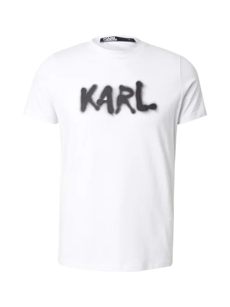 Karl Lagerfeld Tricou negru alb