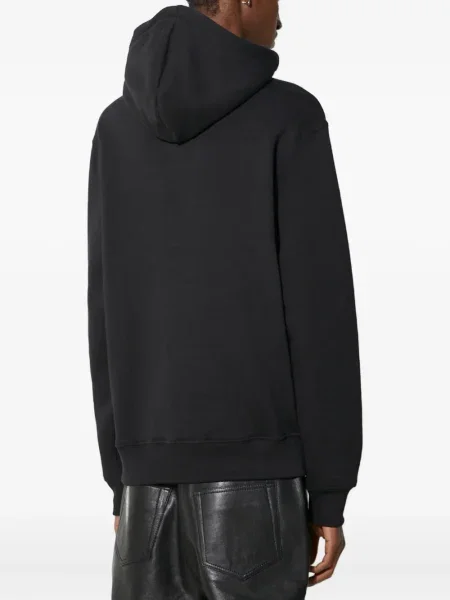 Hanorac cu glugă Alpha Industries negru