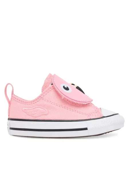 Modne superge Converse Chuck Taylor All Star One Strap roza