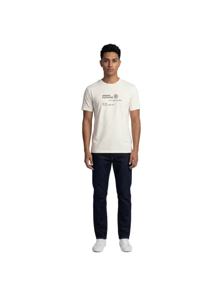 Tricou Eax alb