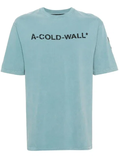 Tricou A-cold-wall* cu imagine albastru
