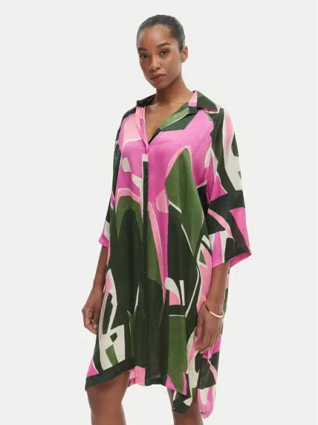 Iconique Rochie tip cămașă Annabelle Colorat