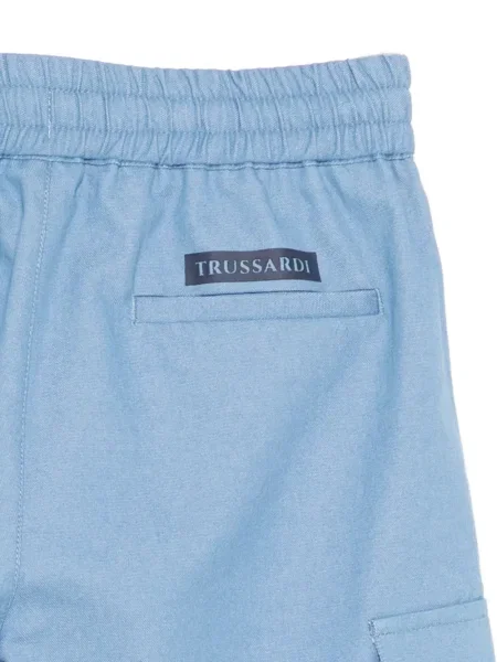 Dětské šortky cargo Trussardi modré
