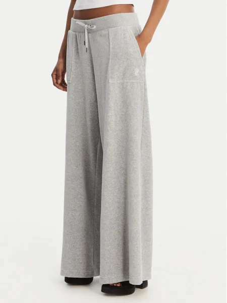 Juicy Couture Pantaloni trening Yuka Wide Leg gri
