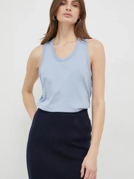 Top Calvin Klein modrý