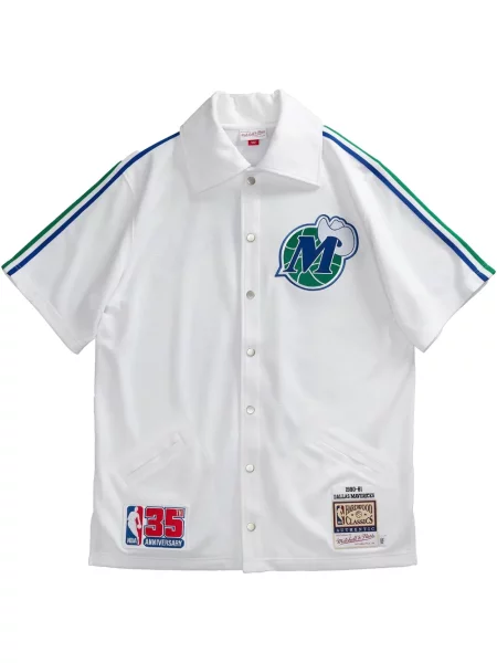 Cămașă Mitchell & Ness alb