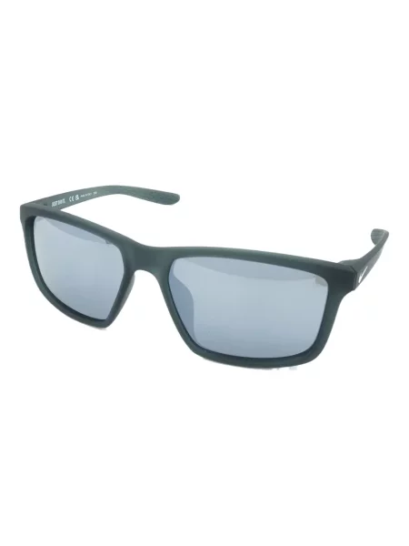 Ochelari de soare Nike cu cordon din jerseu cu imprimeu abstract gri