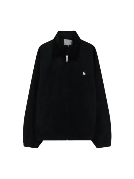 Kurtka z wyhaftowanym logo model Madison' Carhartt Wip czarna