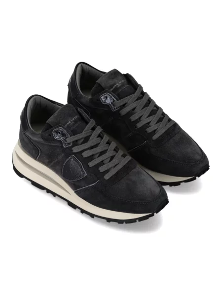Buty do biegania Philippe Model skórzane do biegania czarne