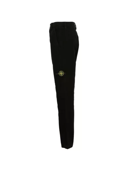Spodnie dziecięce Stone Island czarne