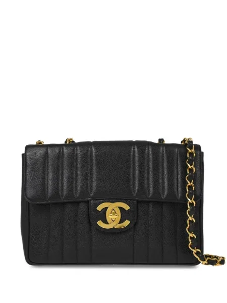 Klasická kabelka Chanel Pre-owned černá
