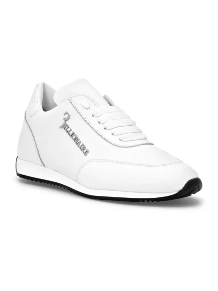 Sneakersy Billionaire skórzane białe