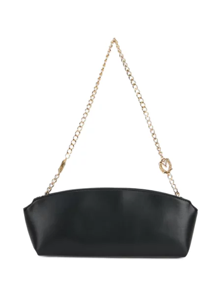 Презрамки колие Love Moschino с автограф черно