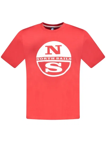 Kratek majica North Sails rdeča