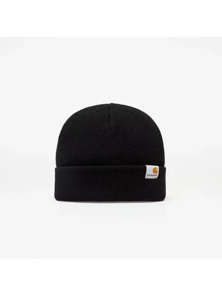 Carhartt WIP căciulă din tricot gros negru