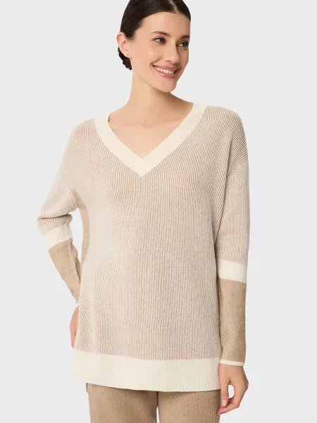 Вовняний светр Marc&andre бежевий