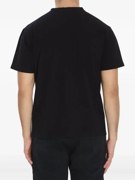 Tricou Stone Island cu strasuri negru