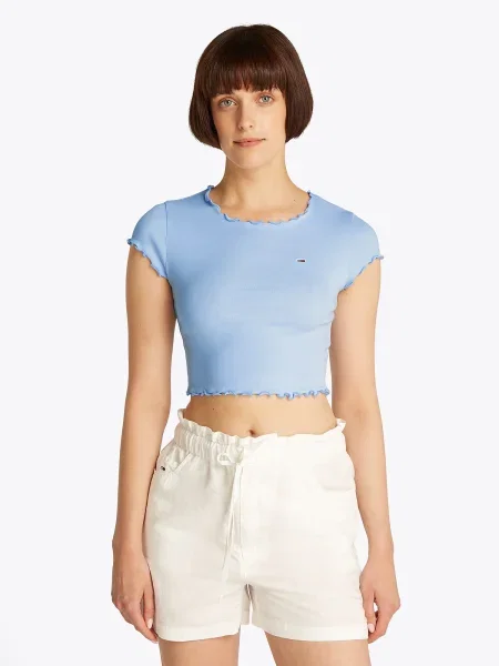 Tommy Jeans Kratka majica modra