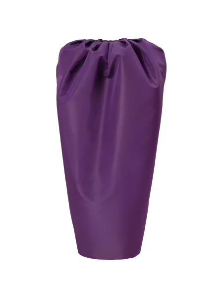 Fusta maxi Carolina Herrera cu funde violet