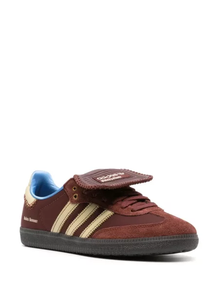 Semišové tenisky Adidas hnědé
