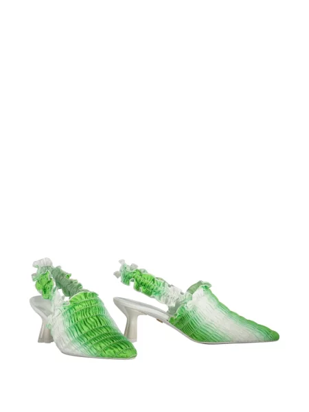 Pantofi cu toc Amy Crookes cu gradient verde