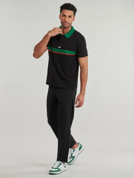 Polo majica Fila crna